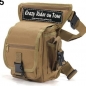 Mobile Preview: Wanderreiter-Tasche "Crazy Rider on Tour" in Camel