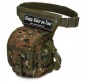 Preview: Wanderreiter-Tasche "Crazy Rider on Tour"  in Pixel-Camouflage Green