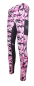 Preview: Riding Thights "Camouflage Pink " with high grip