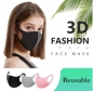 Preview: Waschbare Community-Gesichtsmaske "Breathe Smootly" 3 er Set