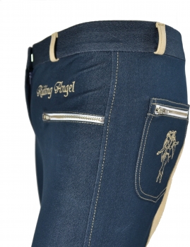 Damen Jodhpurreithose  "Riding Angel" in navy Größe 44