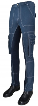 Herren Jodhpurreithose "Caballeroso Cargo" in navy