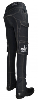 Herren Jodhpurreithose "Caballeroso Advance" in schwarz