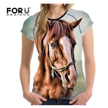 For U Designs Funktionsshirt Motiv " Mare" Größe S