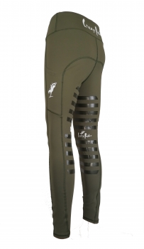 Reitleggings "Performance" mit High Grip in Olive