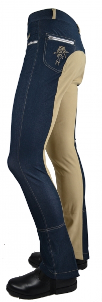 Damen Jodhpurreithose  "Riding Angel" in navy Größe 44