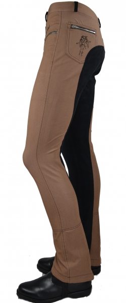 Damen Jodhpurreithose  "Riding Angel" in Brownie Größe 40 lang