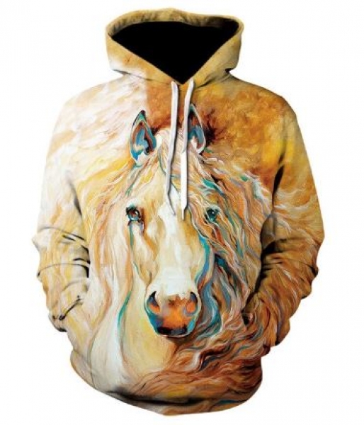 Unisex Hoodie "Mare" Größe XXL