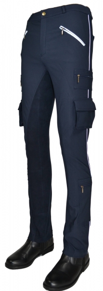 Herren Jodhpurreithose "Caballeroso Trail" in navy