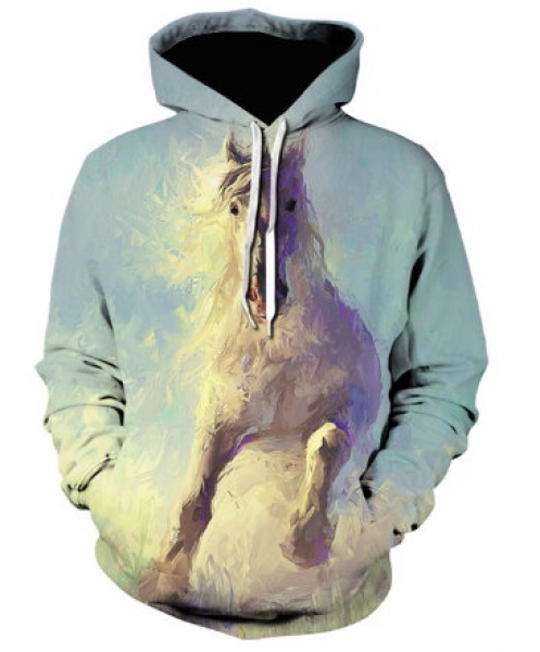 Unisex Hoodie "Cold" Größe M