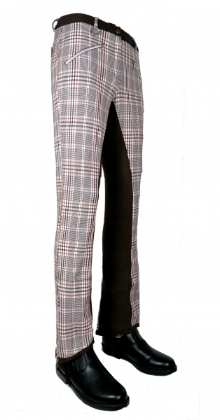 Damen Jodhpurreithose  "Rock It!" in Brown Tartan