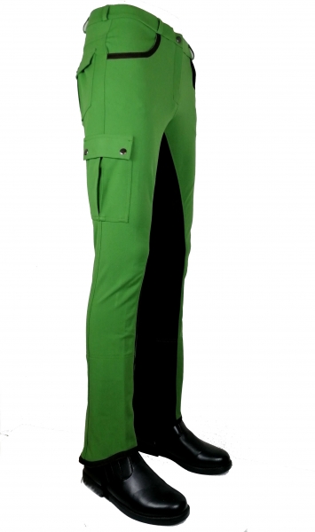 Jodhpur Ridingbreeche "Outdoor" in green/brown