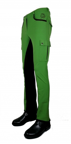 Jodhpur Ridingbreeche "Outdoor" in green/brown