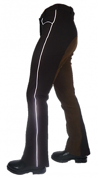 Damen Jodhpurreithose "Reflection" in Braun Wetterfest Gr. 36