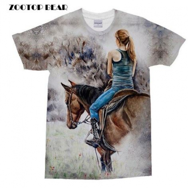 Zootop unisex T-shirt "Rider" Größe XL