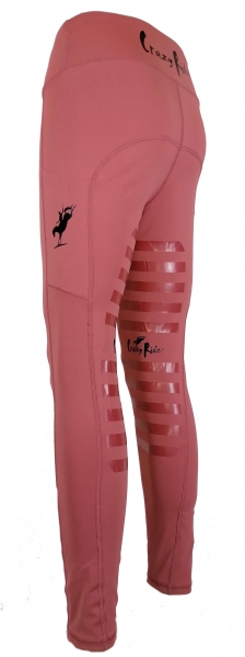 Reitleggings "Performance" mit High Grip in Rose